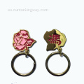 Cadena de llave de metal de regalo promocional /anillo de llave personalizada